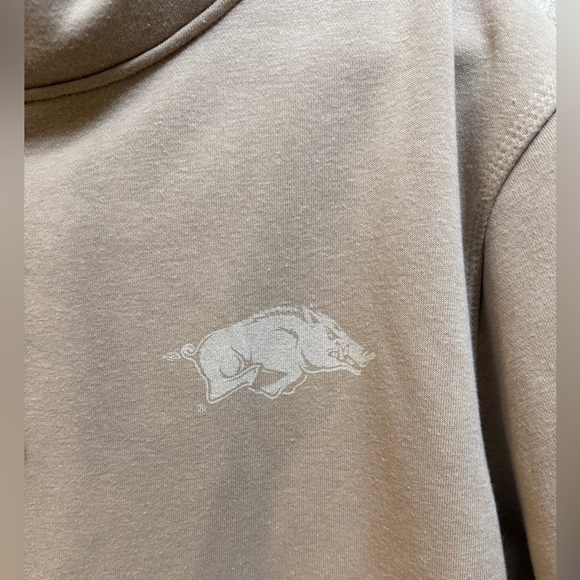 Colosseum University of Arkansas Razorbacks Tan Hoodie Men’s XXL NWT - Picture 2 of 8
